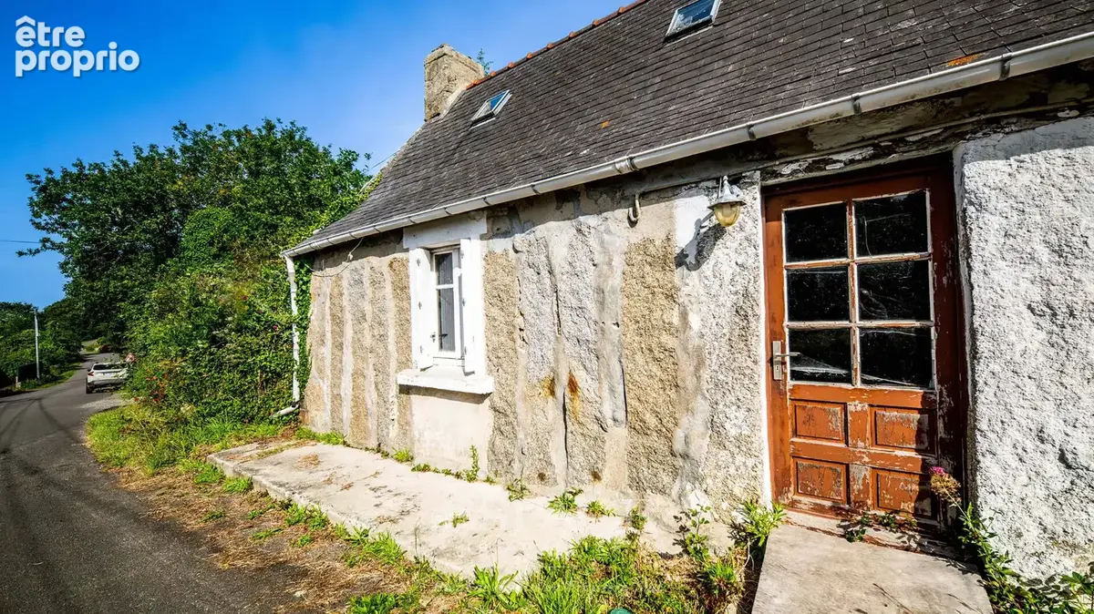Trégunc - Authentique maison en pierres debout à réinventer à deux pas du littoral - photo 6