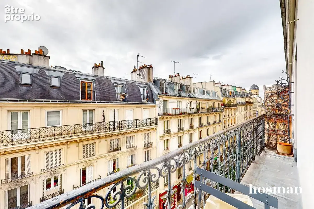 Plein ciel ! Appartement 3 pièces 53 m² avec large balcon - Paris 18e - photo 2