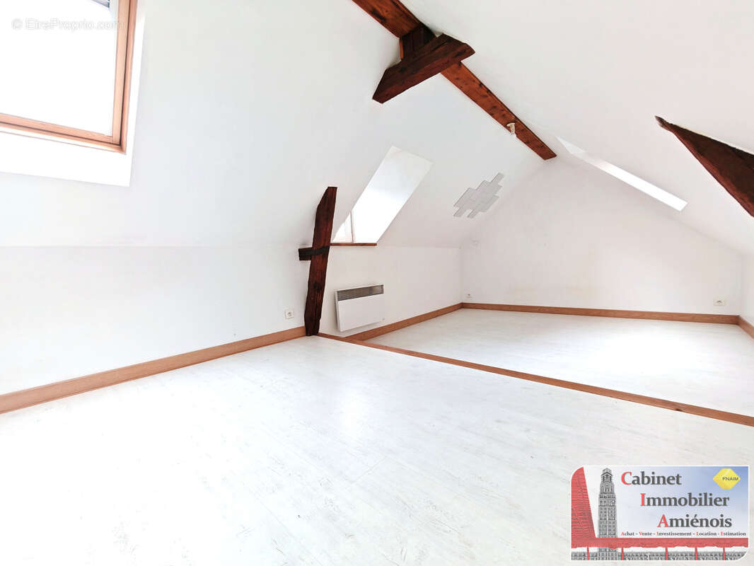 Amiens - Centre Ville : Appartement 60m2 au sol avec 1 chambre ! - photo 13