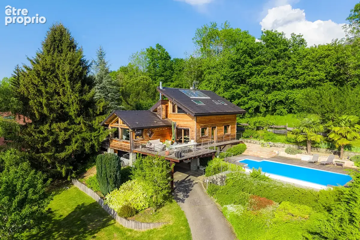 Chalet Pugny Chatenod 5 pièces 220 m2 - vue lac panoramique - photo 4