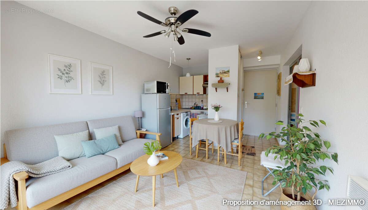 Appartement T2 avec loggia, idéal investissement - photo 5