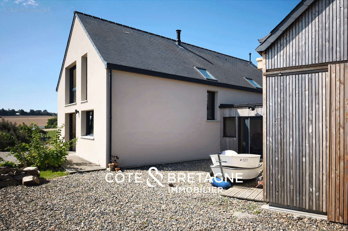 Maison contemporaine vue mer a loguivy-de-la-mer - ploubazlanec  réf : 2026155 - photo 21