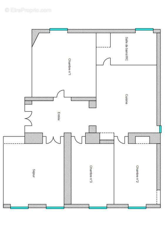Bel appartement de caractère, 100 m², 3 chambres, Carré d’Or - photo 19
