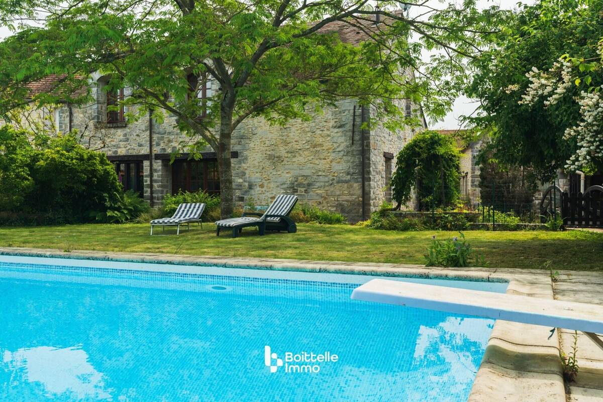 Maison1 avec piscine - Maison à BARBIZON