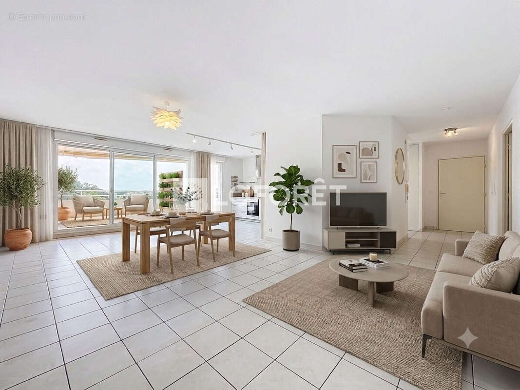 RARE - La Chamberte - Montpellier - T5 Familial d'Exception - Séjour 42 m² - Terrasse 25 m² - Piscine - Sans vis-à-vis - la cham - photo 4