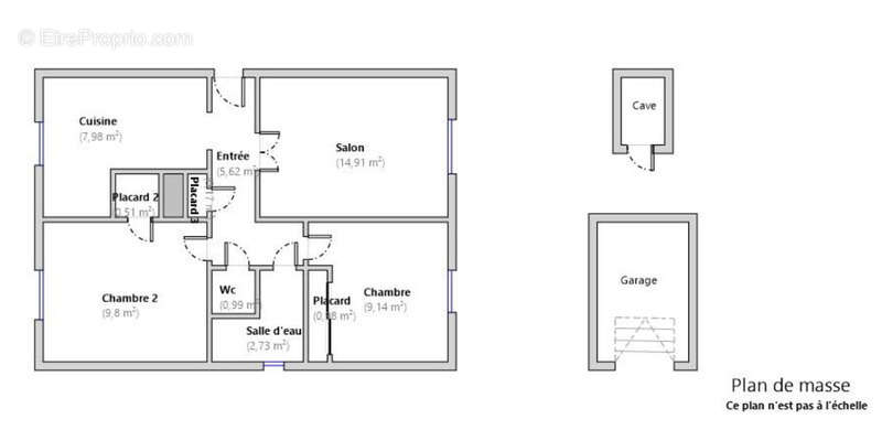 Appartement à LA RICAMARIE
