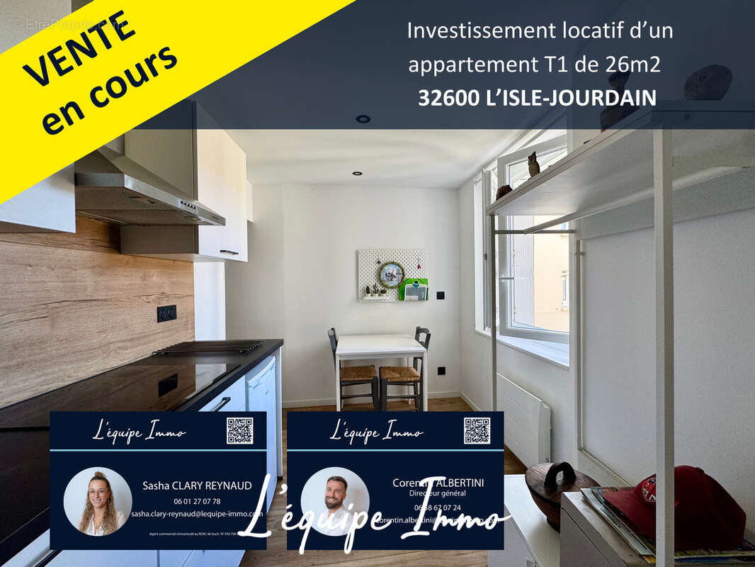 Appartement à L'ISLE-JOURDAIN