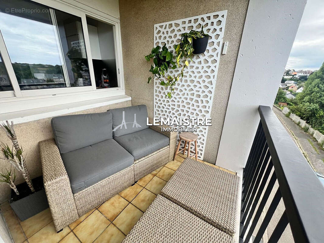 Sainte adresse vente appartement 4 chambres avec balcon echappee mer - photo 2