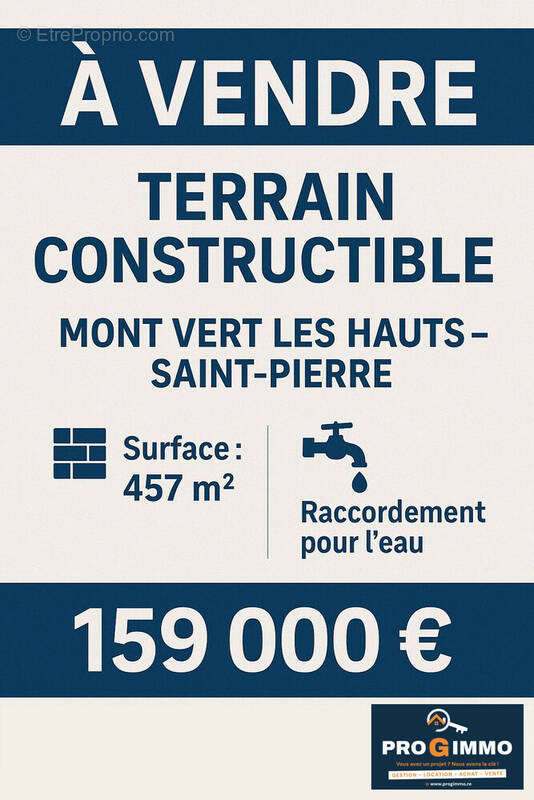 Terrain à SAINT-PIERRE