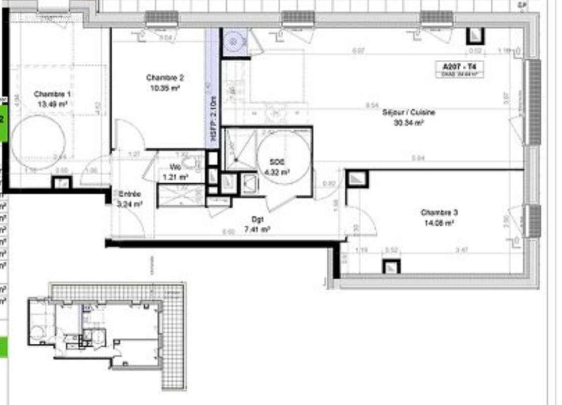 Appartement à CARPIQUET