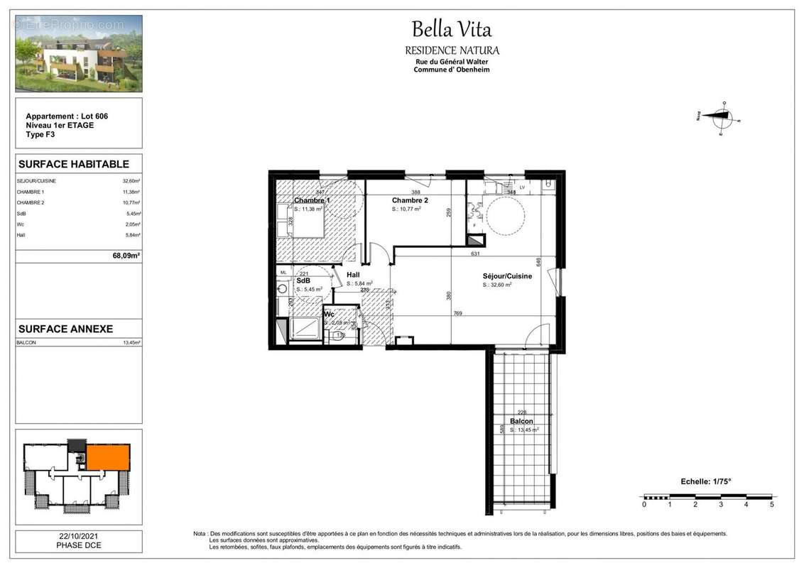 Appartement à OBENHEIM