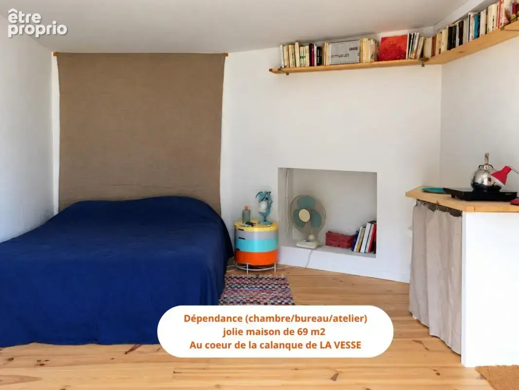 LA VESSE  Maison 63,20 m² – Terrain 431 m²  Véritable refuge méditerranéen.  509 400 euro - photo 15