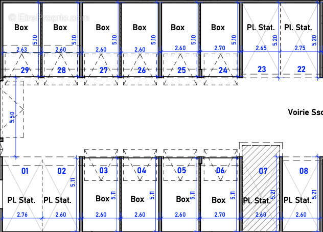 Parking à SAINT-GERMAIN-AU-MONT-D'OR