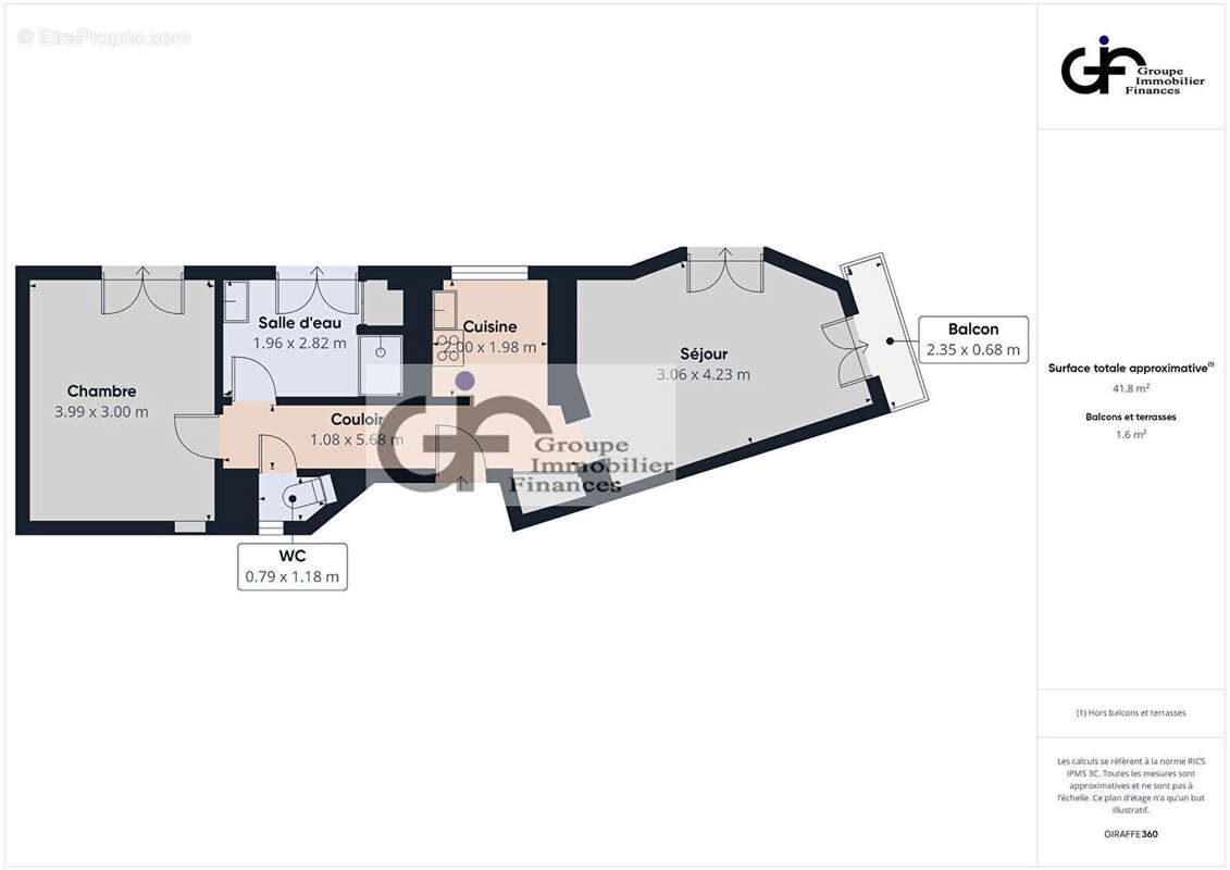 Appartement à PARIS-16E