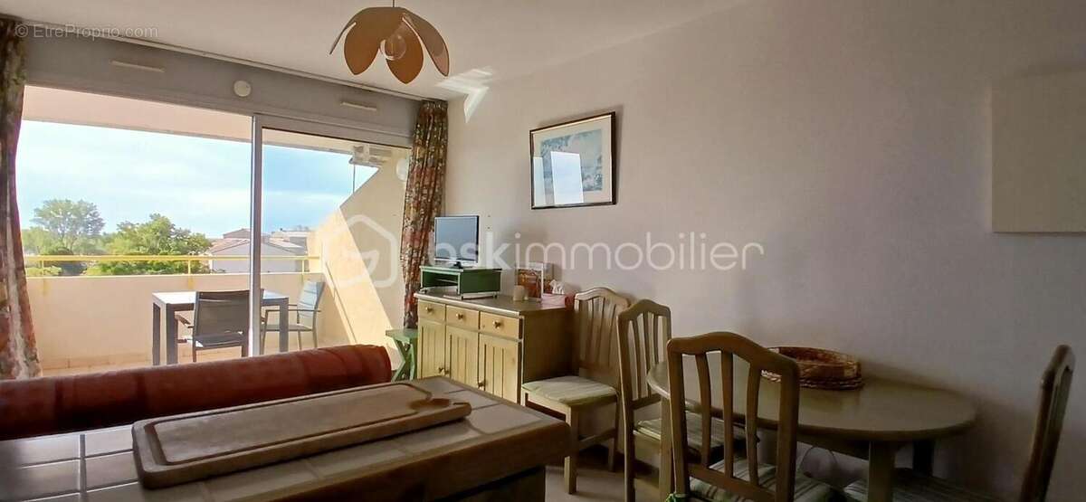 Appartement P2 avec vue dégagée – Secteur Salonique Port camargue plage sud - photo 4