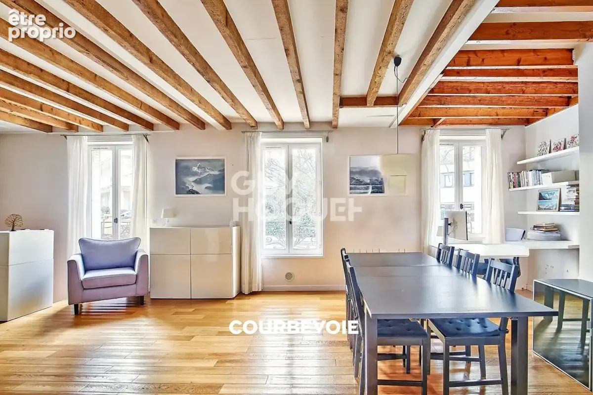 VENTE d'un appartement de 3 pièces 67 m² à COURBEVOIE - photo 1