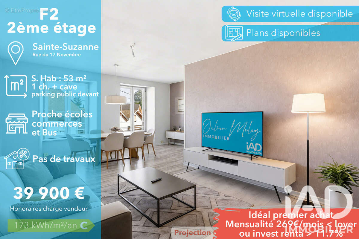 Photo 1 - Appartement à SAINTE-SUZANNE