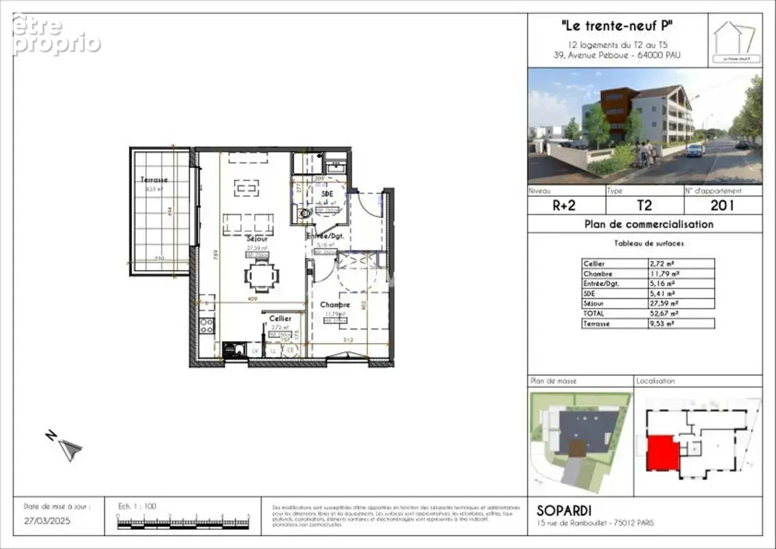 Photo Appartement à Pau au prix de 225 000€