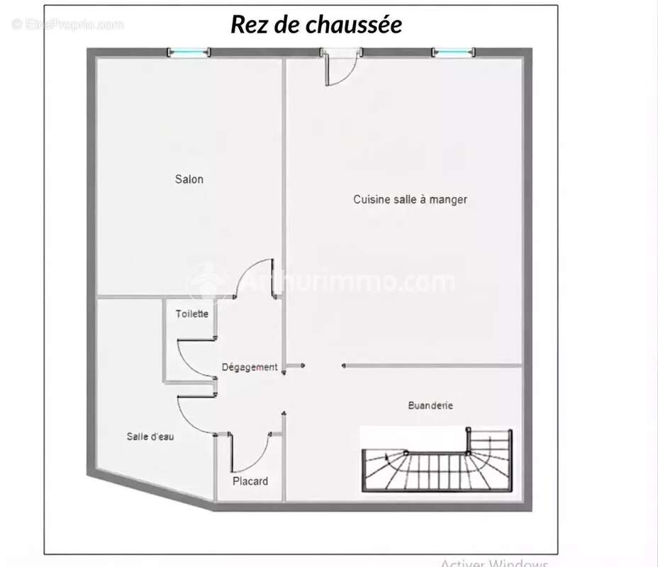 Maison de ville 111m² 4 pièces, 2 chambres - photo 19
