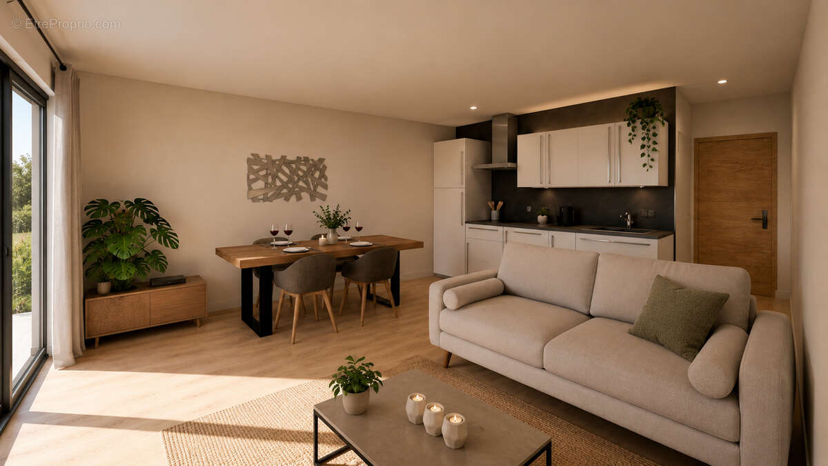 Appartement à VILLETTE-LES-DOLE