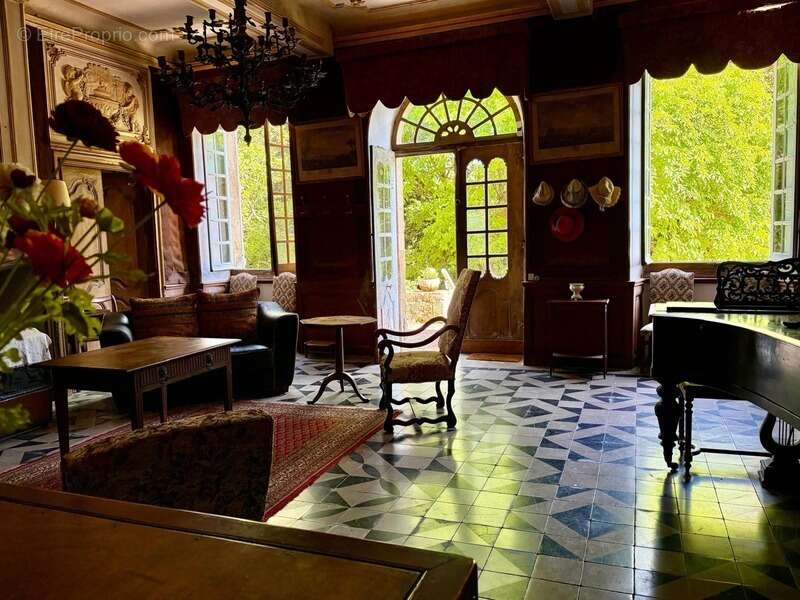 Gers(32), TRES BEAU CHATEAU DE FAMILLE 45HA avec dependances, un peu caché, en position dominante, une belle histoire - photo 34