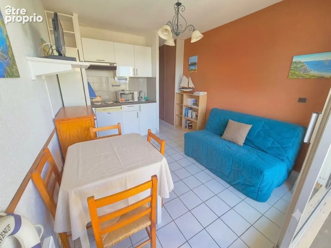 Studio cabine vue mer - le port - le barcarès - photo 2