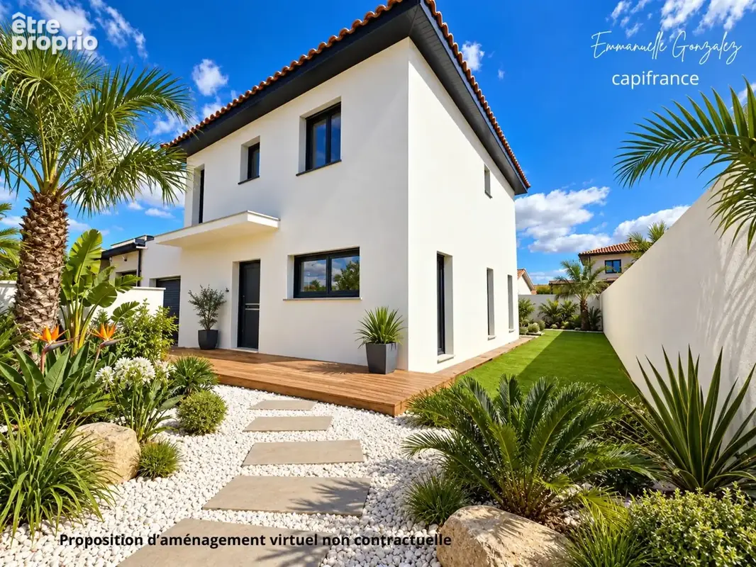 Villa contemporaine 150 m² 5 pièces à BASSAN (34) - photo 3