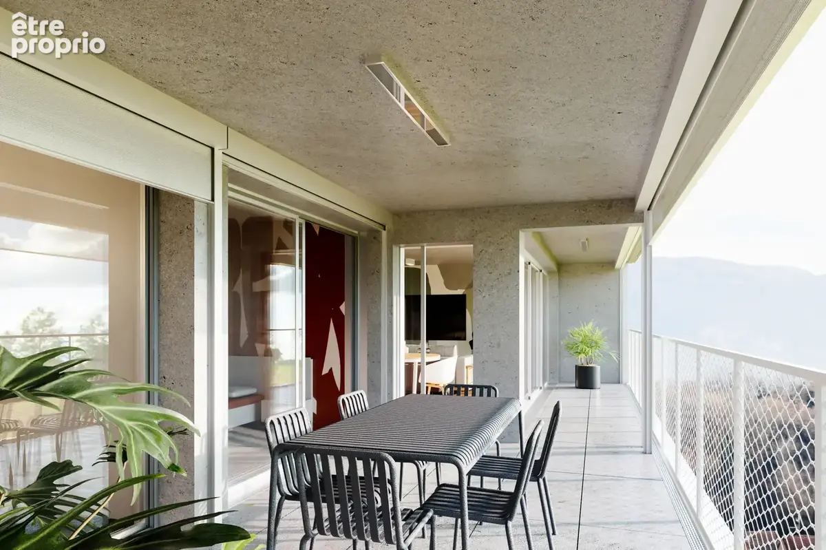 Chambéry centre - T3 de 104m2 - Terrasse 45m2 - Ascenseur - Garage - photo 8