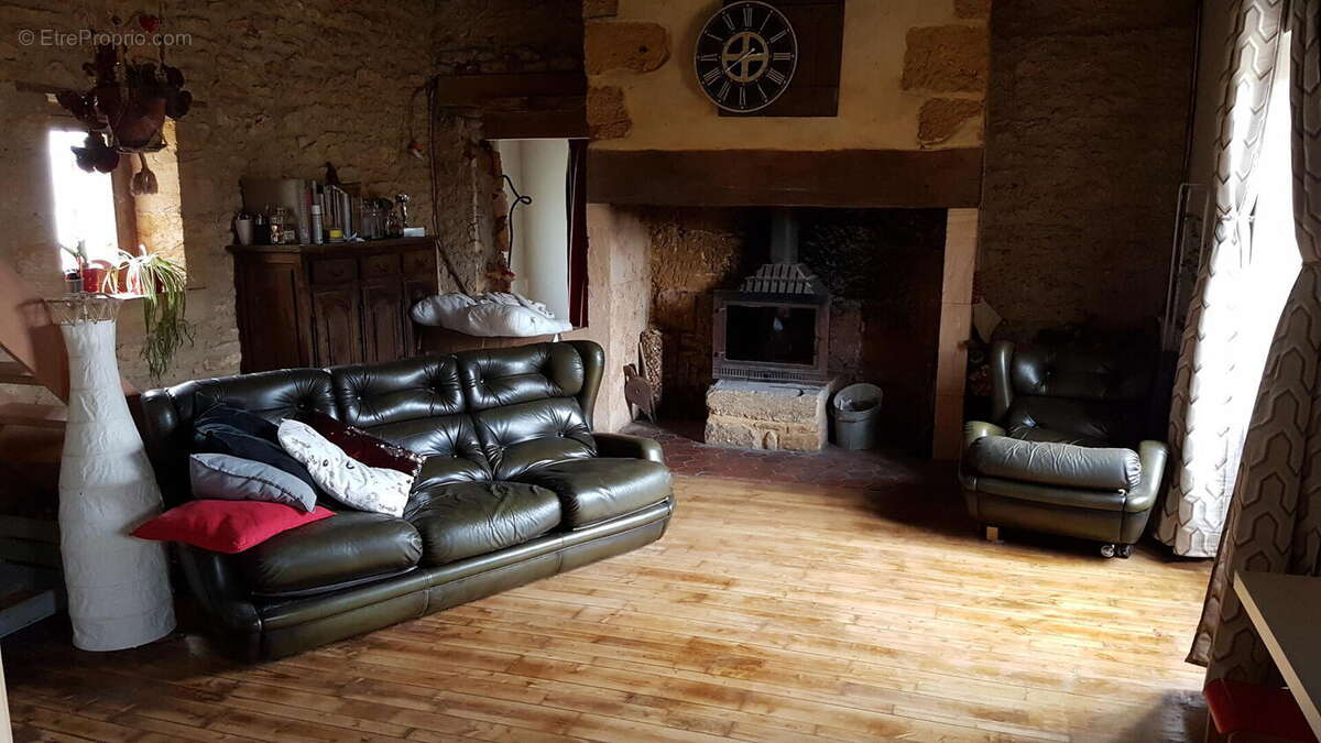 Salon RDC - Maison à LES EYZIES-DE-TAYAC-SIREUIL