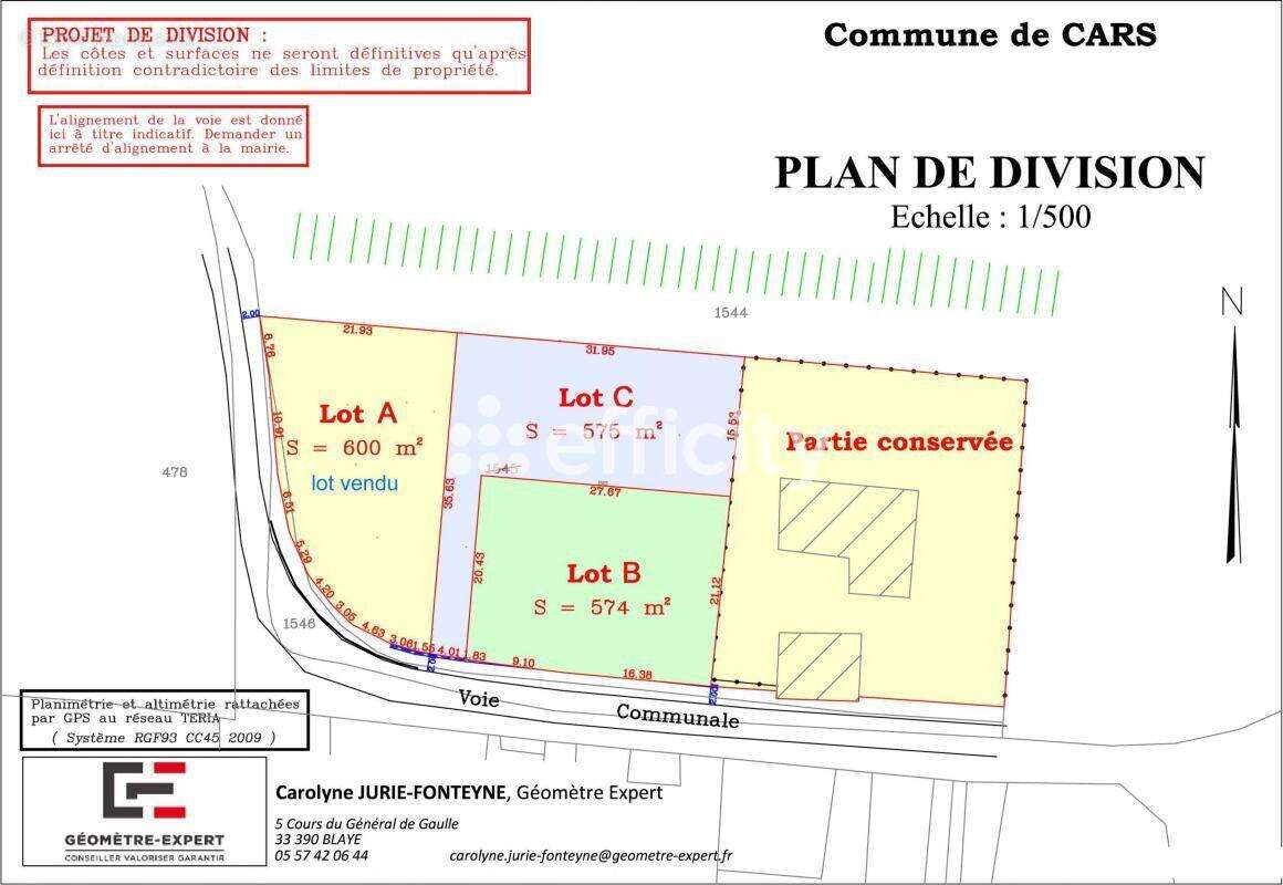 Terrain à CARS