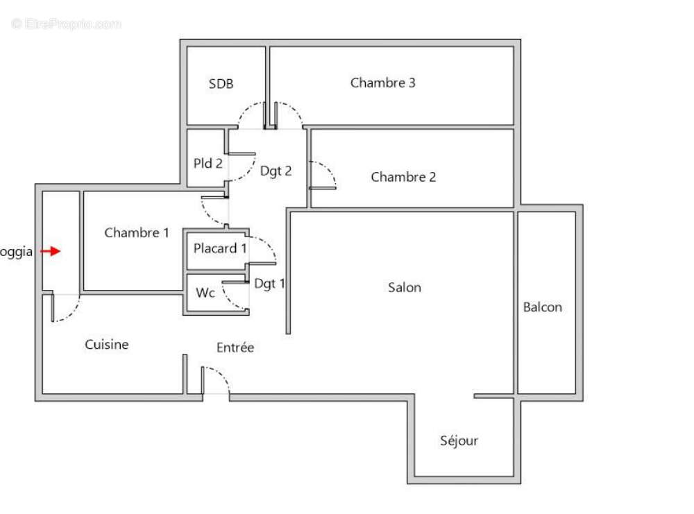 Appartement à ROANNE