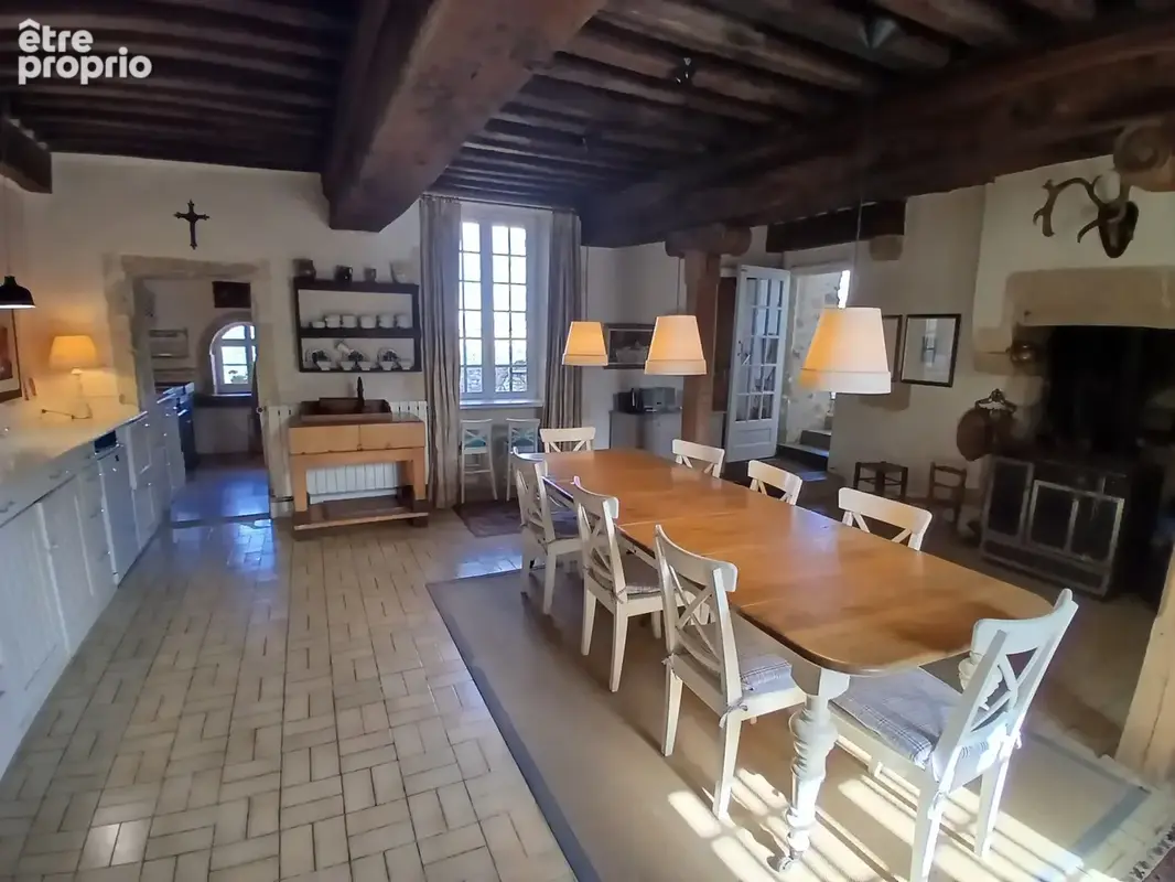 Maison Forte de 1585 avec sa tour, gîte et une très belle vue sur la campagne, proche Clamecy. - photo 18