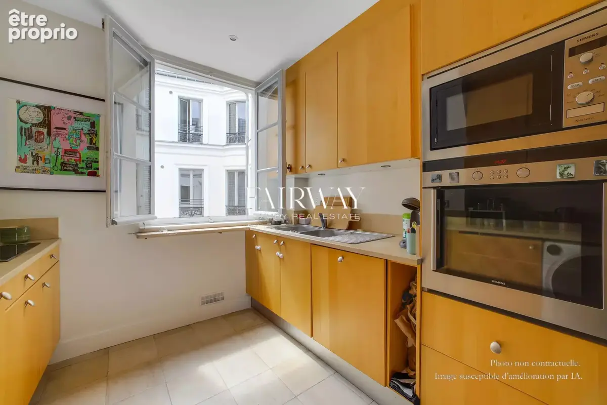 Paris 8e – Parc Monceau – Appartement 98 m² traversant, 2 chambres, calme sur grande cour ouverte, 4e étage avec ascenseur - photo 5
