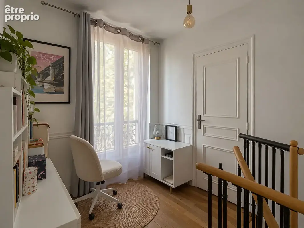 3P 2chbres+ bureau en Duplex 52m² - photo 6