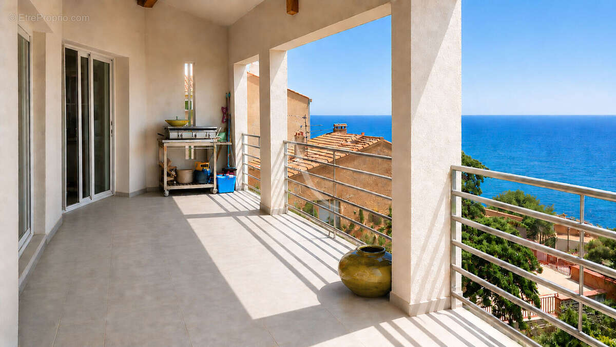 Cerbère  villa contemporaine avec vue mer panoramique - photo 8