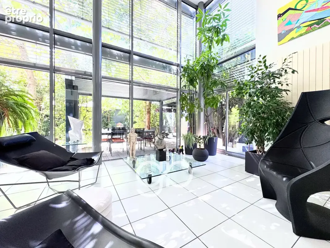 Villa d'Architecte 6 Pièces 197m2 - Jardin Arboré - Montpellier - photo 2