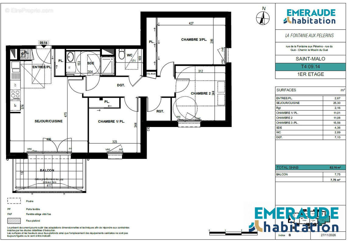 Appartement à SAINT-MALO