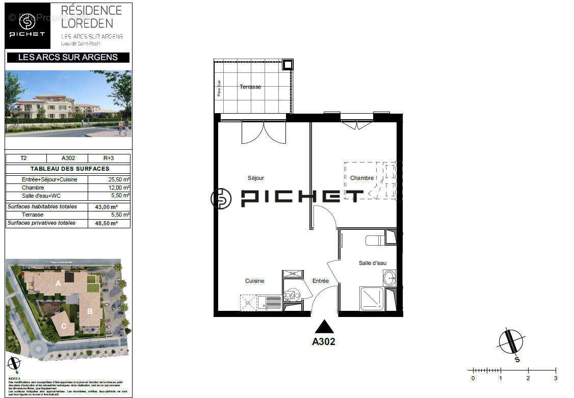 Appartement à LES ARCS