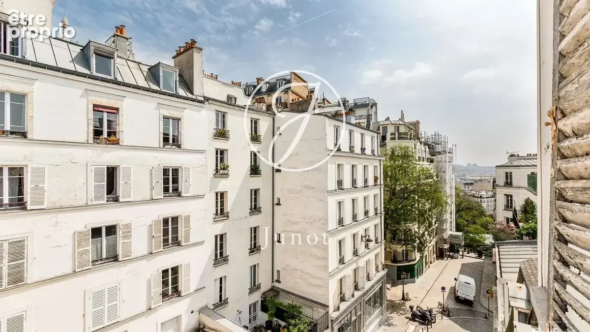 Paris 18e - MONTMARTRE / ABBESSES - Appartement à vendre - 2 pièces - 29,86m² Carrez et 30.04m² au sol - 1 Chambre. - photo 10
