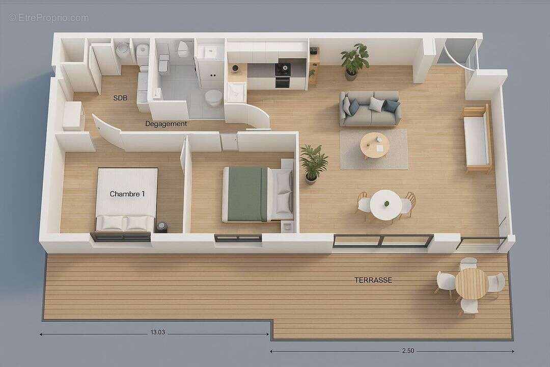 Appartement à SAINT-TROPEZ