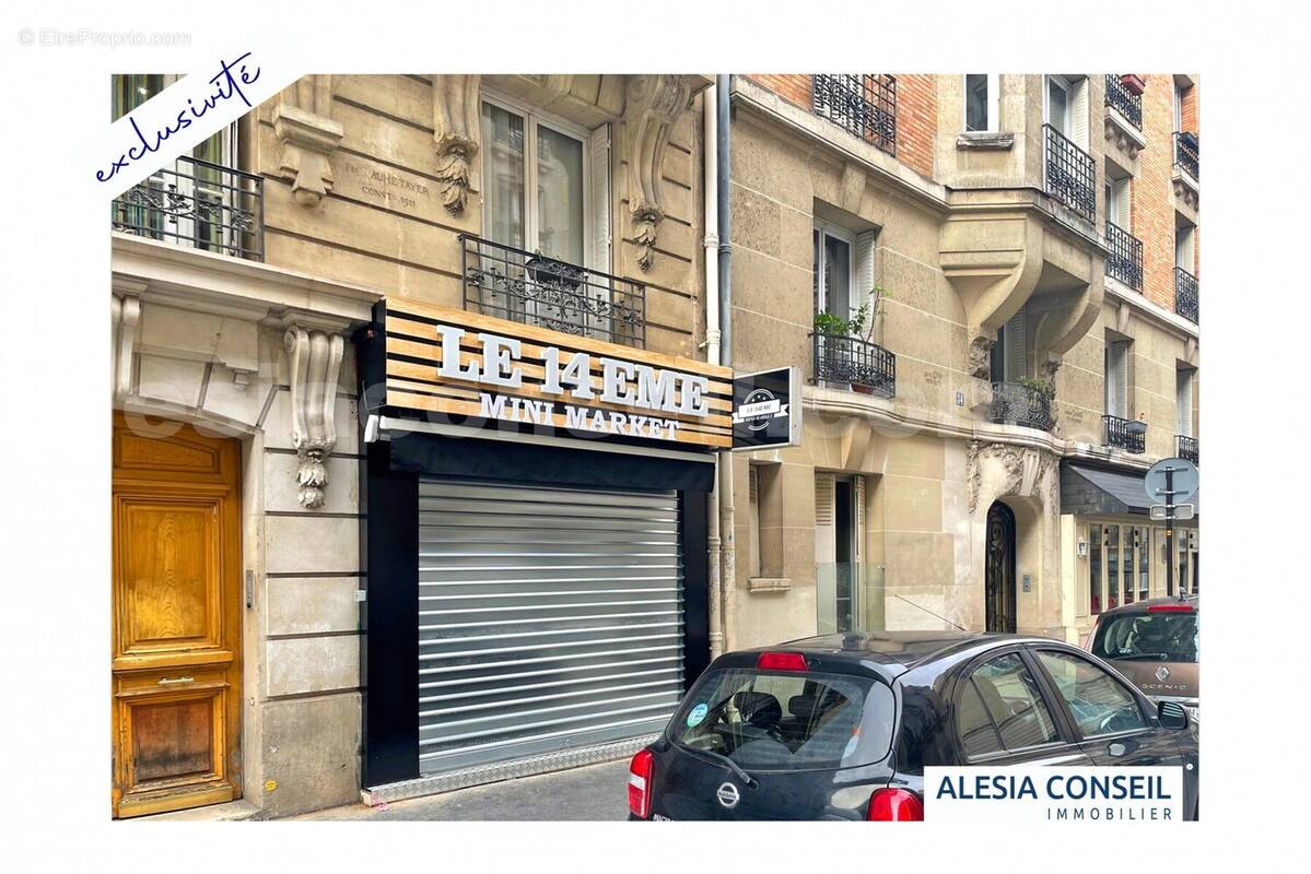 bandeau photo 25-2 - Commerce à PARIS-14E