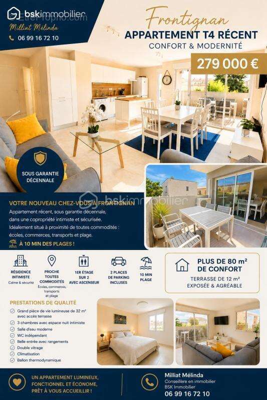 Appartement à FRONTIGNAN