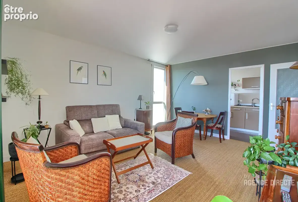 Appartement Rennes Bréquigny - T2 - 47 m2 avec Terrasse/loggia - photo 3