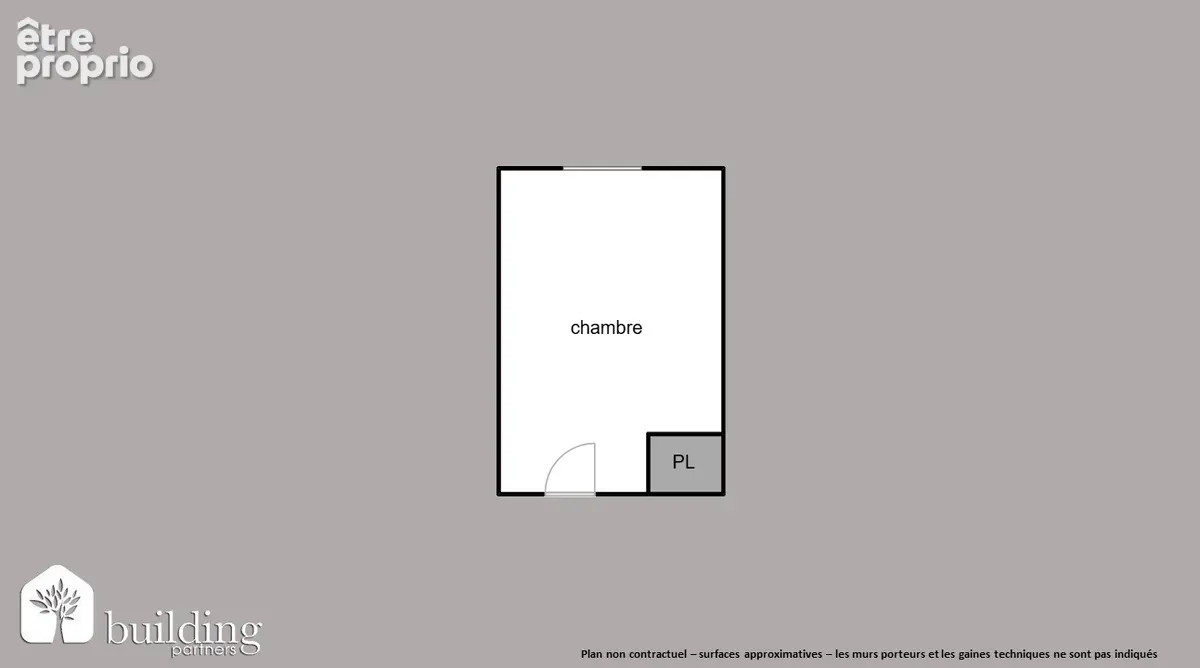 Pasteur ? Chambre de service de 9,19 m² - photo 2
