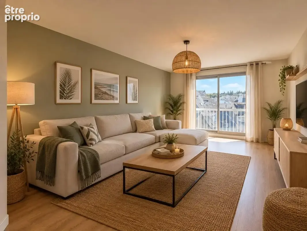 Appartement lumineux avec balcon sur la ville - photo 2