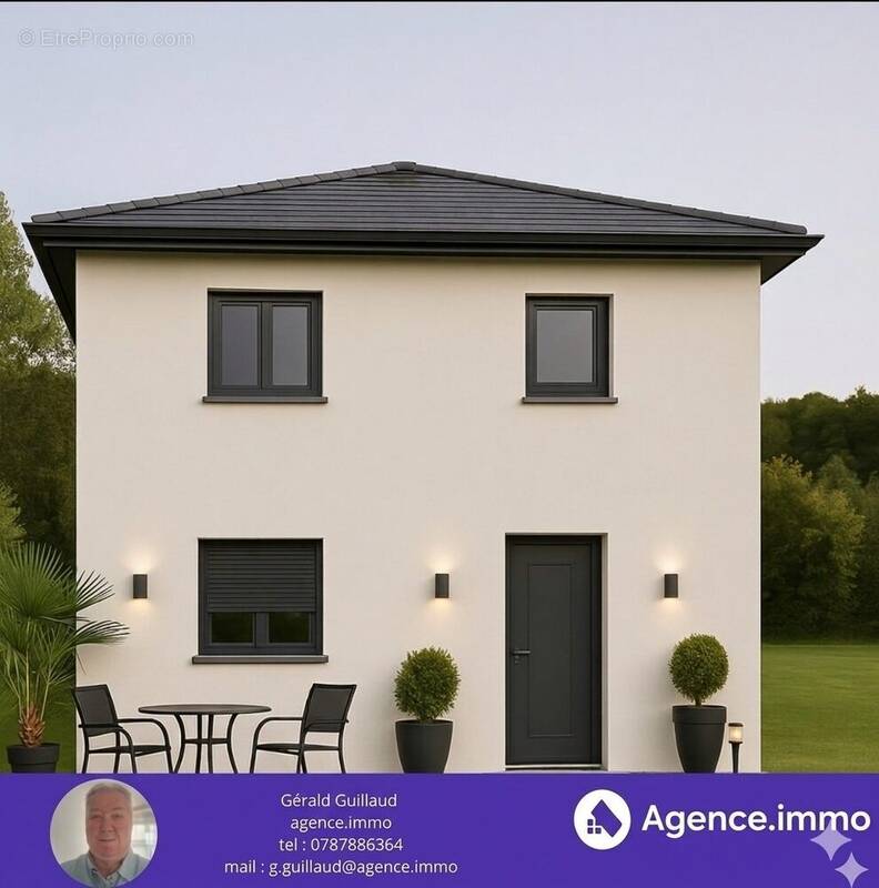 Maison de 75m2 sur 600m2 de terrain  - Maison à SAINT-SORLIN-DE-MORESTEL