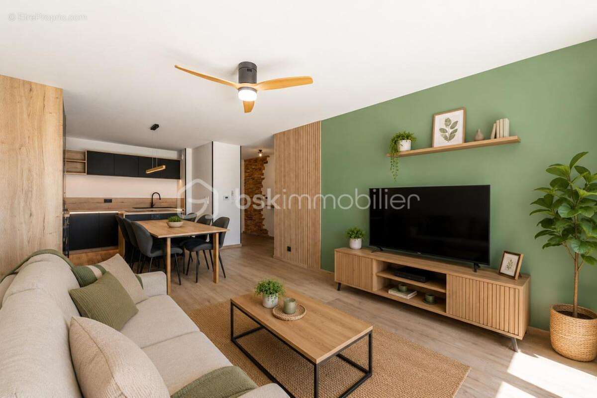 Magnifique T3 en rez-de-jardin / Place de parking / Cave / Garage en sus - photo 5