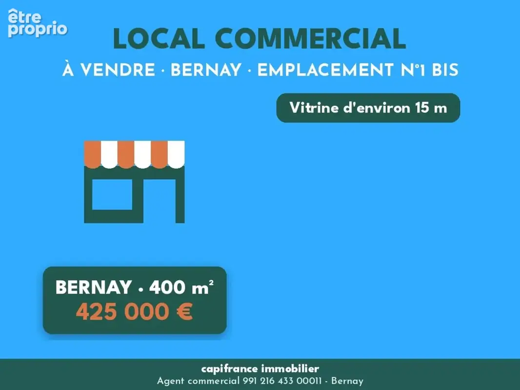 Local/bureau à vendre BERNAY (27) - photo 3