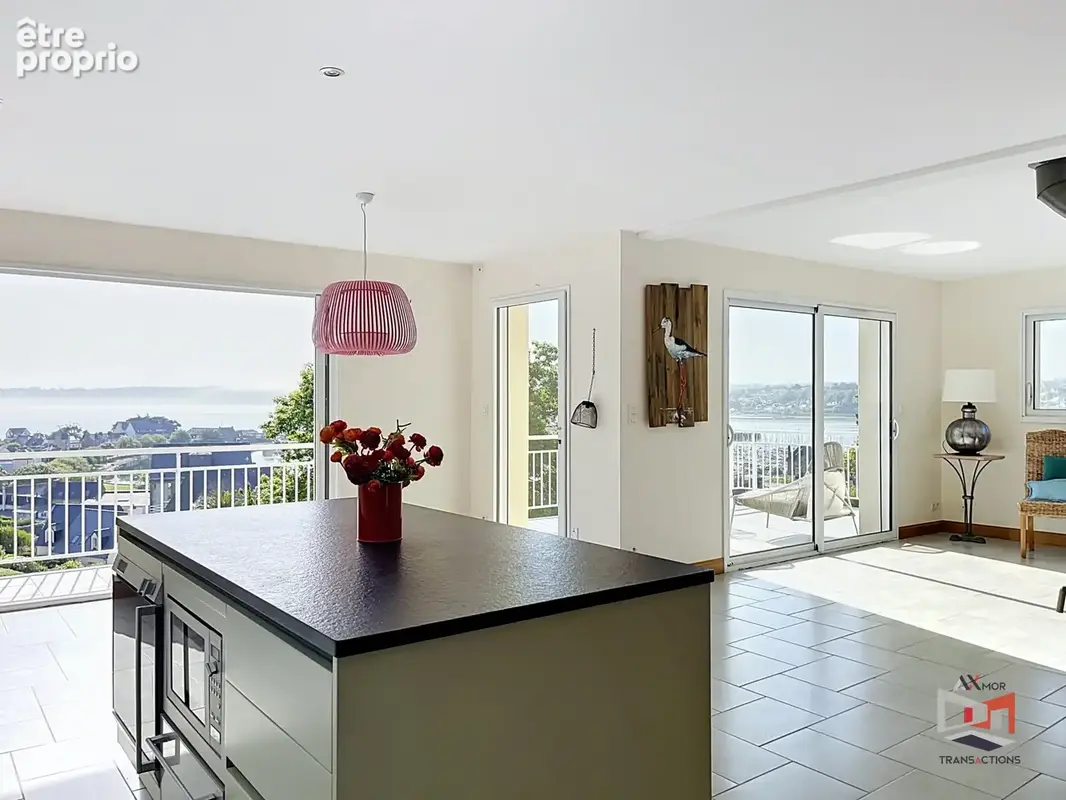 PERROS-GUIREC : maison contemporaine avec vue sur le Port - photo 2