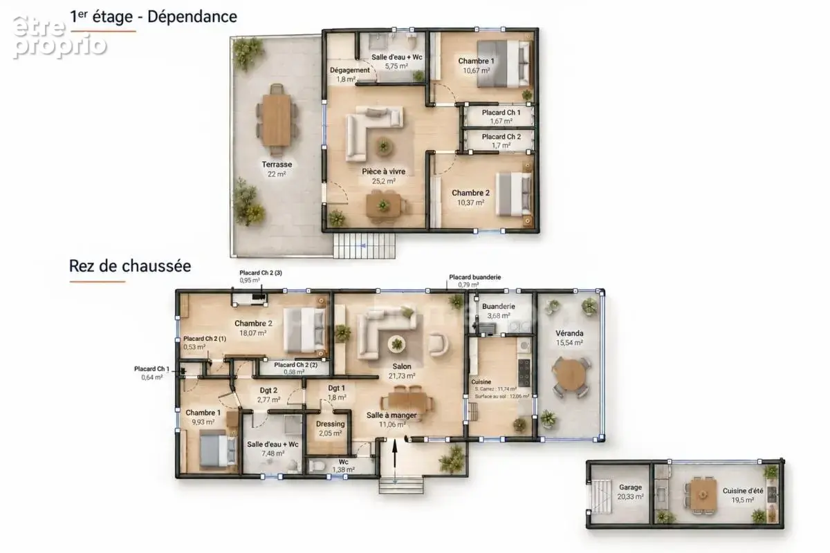 Lunel (34400) – maison individuelle – 4 chambres – piscine chauffée – terrasse – 2 logements – garage - photo 17